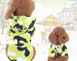 Digital Camouflage Dog Clothes for Pets Waterproof Winter Fashion Sports Jacket MC1