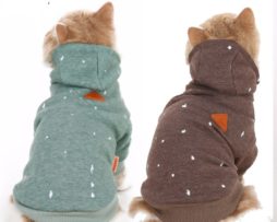 Hoopet Clothes for Cats Mascots Jacket for Dogs Costume French Bulldog Pug Sweater Suit for Cat Clothes Hoodie Coat