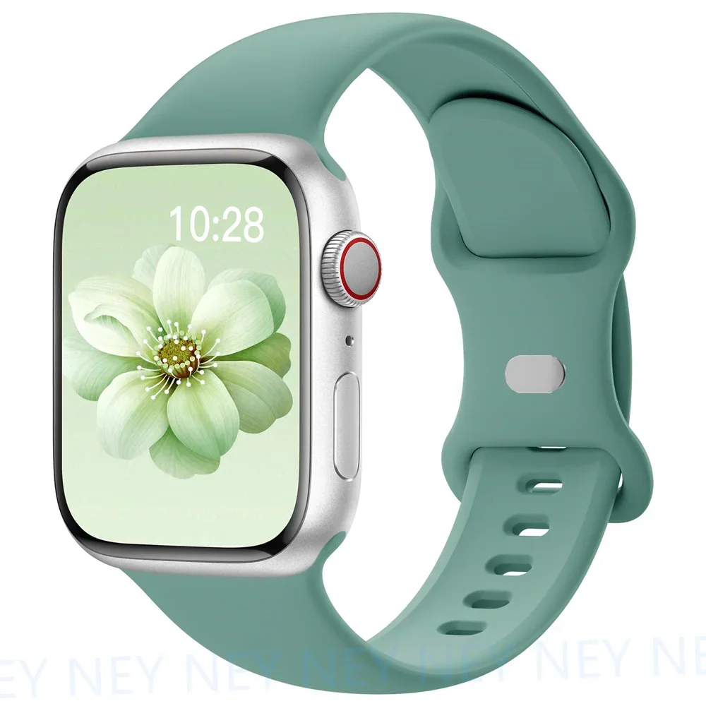 Silicone sport band For apple watch Ultra 49mm series 9-8-7 41mm 45mm correa 44mm 40mm waterproof bracelet iwatch 6 5 4 SE Strap - Image 10